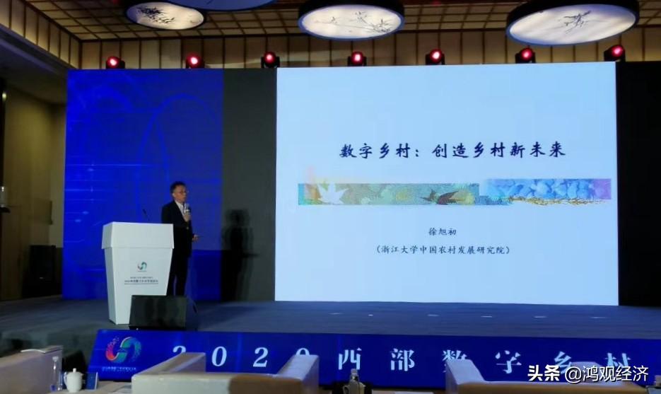 2020西部數(shù)字鄉(xiāng)村發(fā)展論壇在柞水舉行