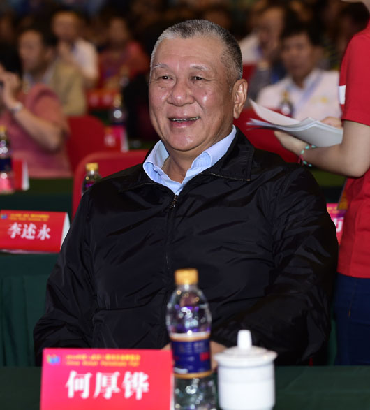 全國(guó)政協(xié)副主席何厚鏵