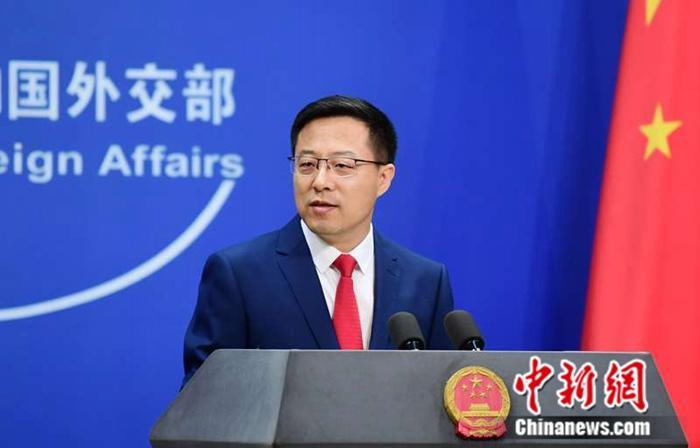 外交部發(fā)言人趙立堅 點擊進入下一頁