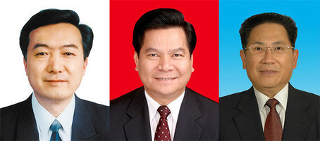 左起:陳全國(guó)、李紀(jì)恒、李錦斌 資料圖