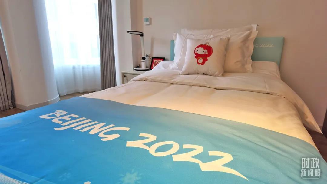 比賽期間，冬奧村（冬殘奧村）將為各國運(yùn)動員及隨隊官員提供3000多個床位。（總臺央視記者郭鴻拍攝）