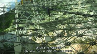 今年5月進(jìn)入索網(wǎng)安裝階段,要用6000多根鋼索